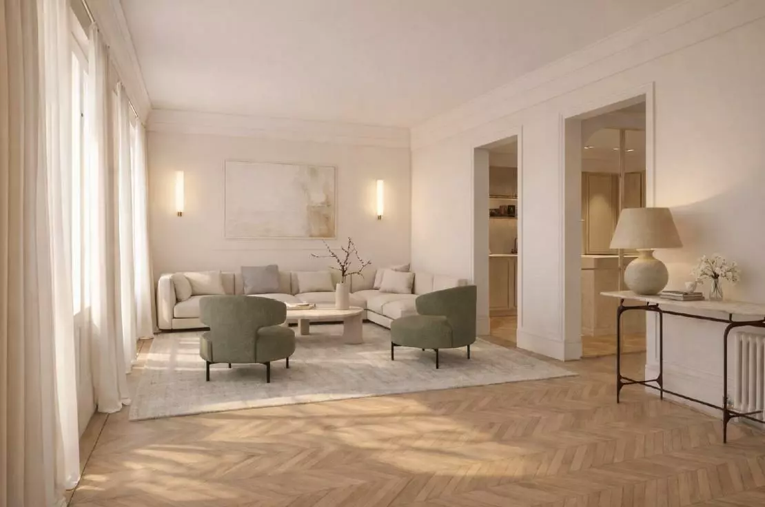 4262949-282bd2e8 Apartment Of 100 M² With Classicism In Recoletos