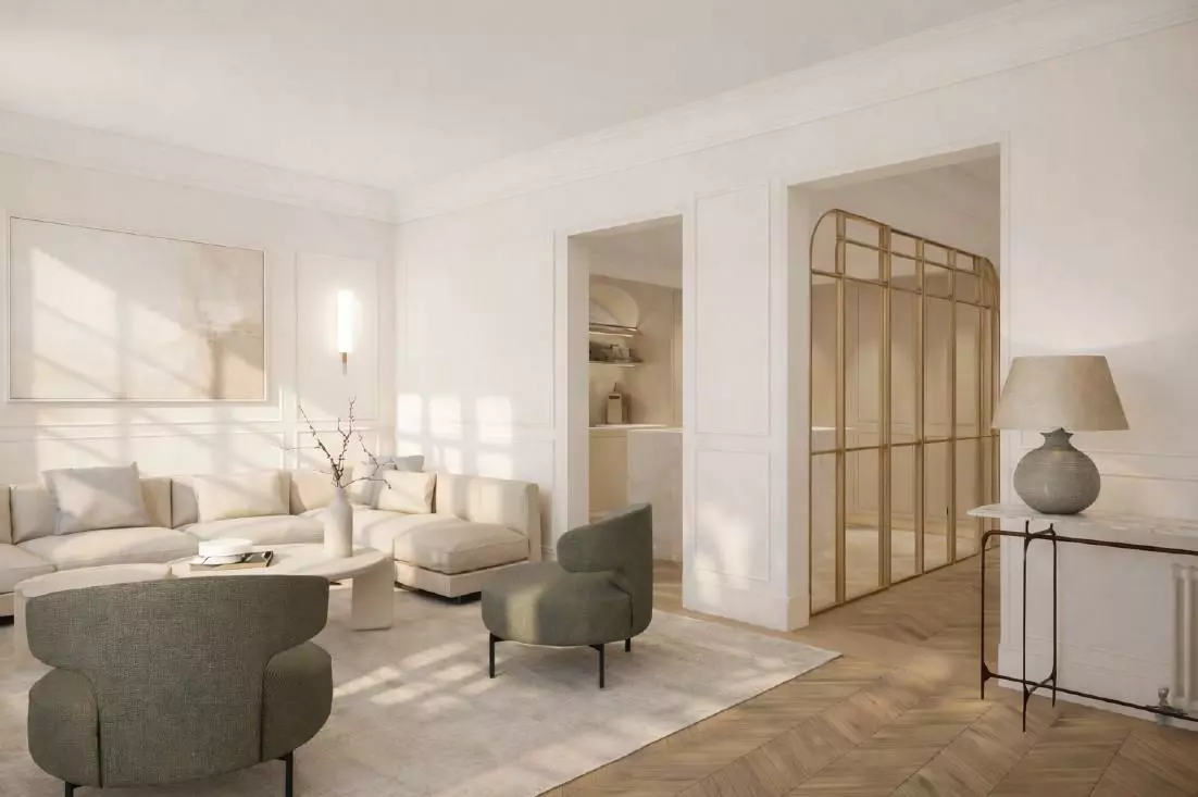 4262949-984758e3 Apartment Of 100 M² With Classicism In Recoletos