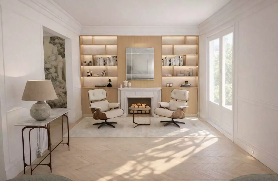 4262949-d7bcc9ec Apartment Of 100 M² With Classicism In Recoletos