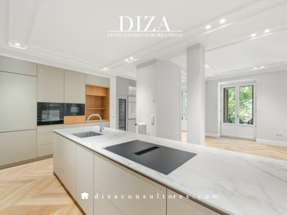 Apartment Of 100 M² With Terrace And Design In Recoletos