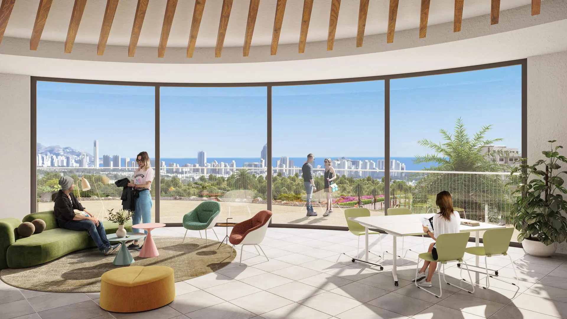 Penthouse Of 150 M² In Finestrat, Spain