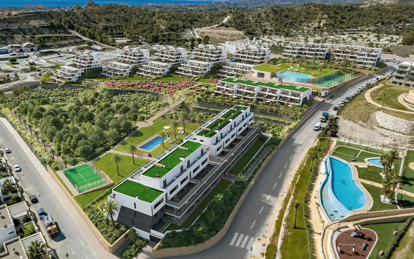 Penthouse Of 150 M² In Finestrat, Spain