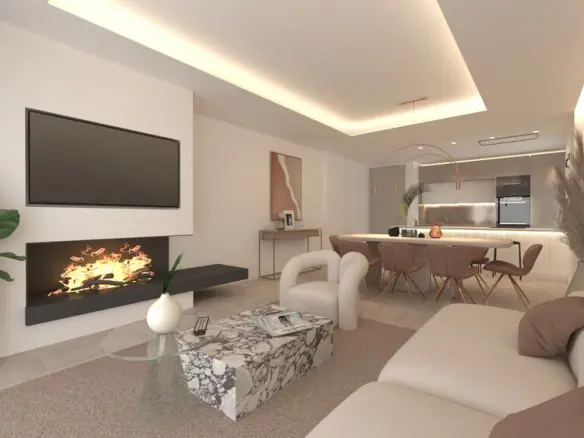3-bedroom Flat In Moschato, Greece (97 M²)