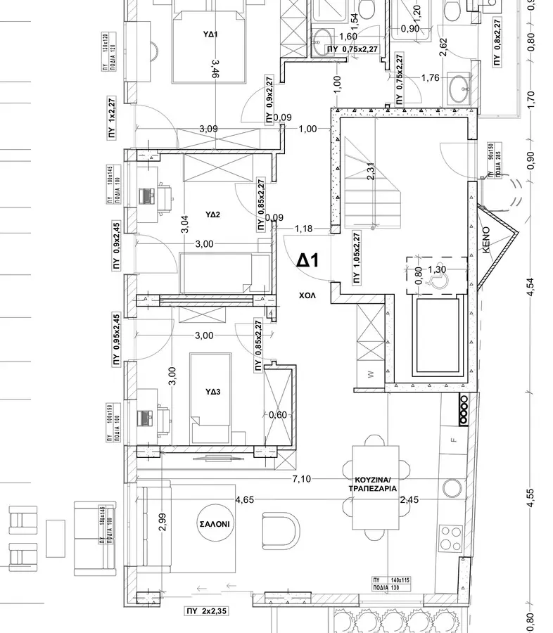 Flat Of 108 M² In Thessaloniki