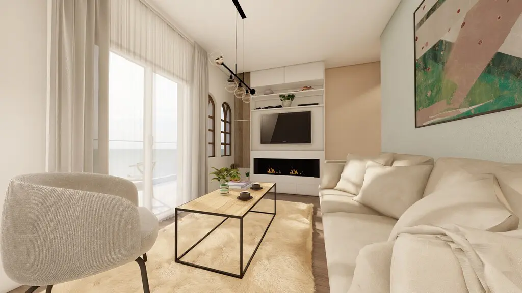 2-bedroom Flat In Poligiros, Greece (59 M²)