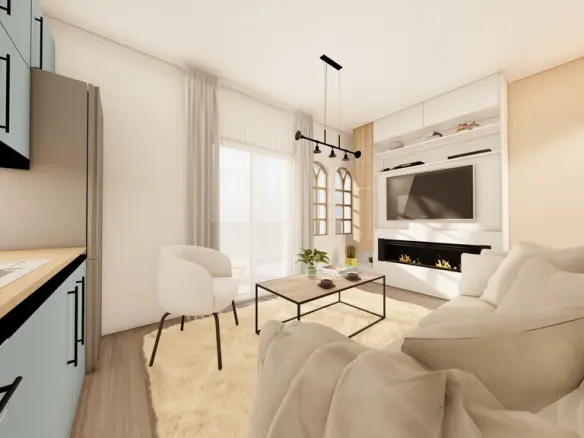2-bedroom Flat In Poligiros, Greece (59 M²)