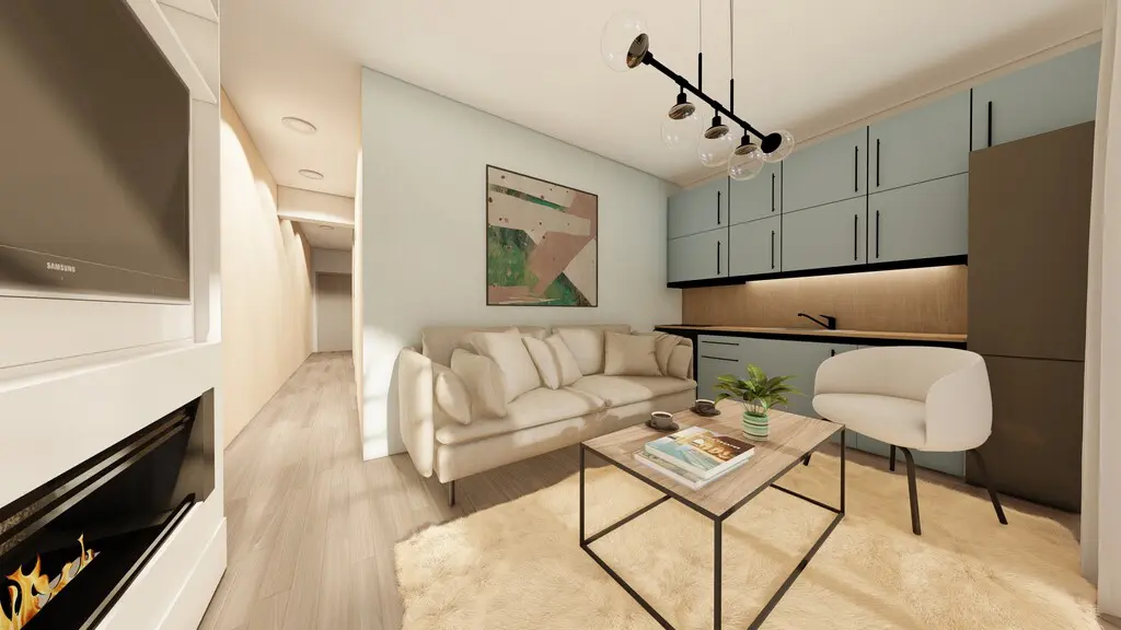 2-bedroom Flat In Poligiros, Greece (59 M²)