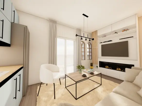 2-bedroom Flat In Poligiros, Greece (59 M²)