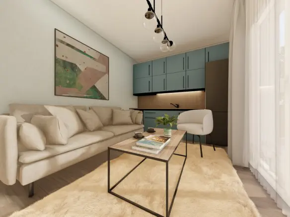 2-bedroom Flat In Poligiros, Greece (59 M²)