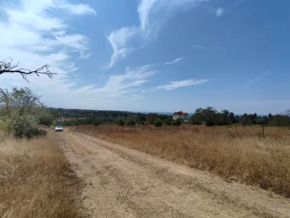 Land In Thermaikos, Greece