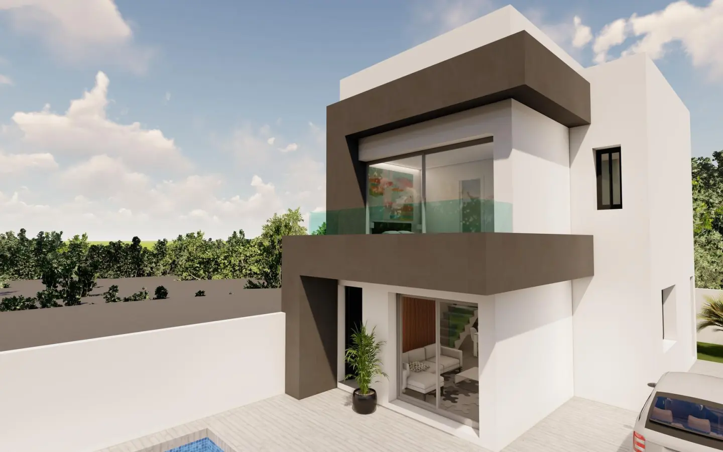 3-bedroom Villa In Almoradi, Spain (134 M²)