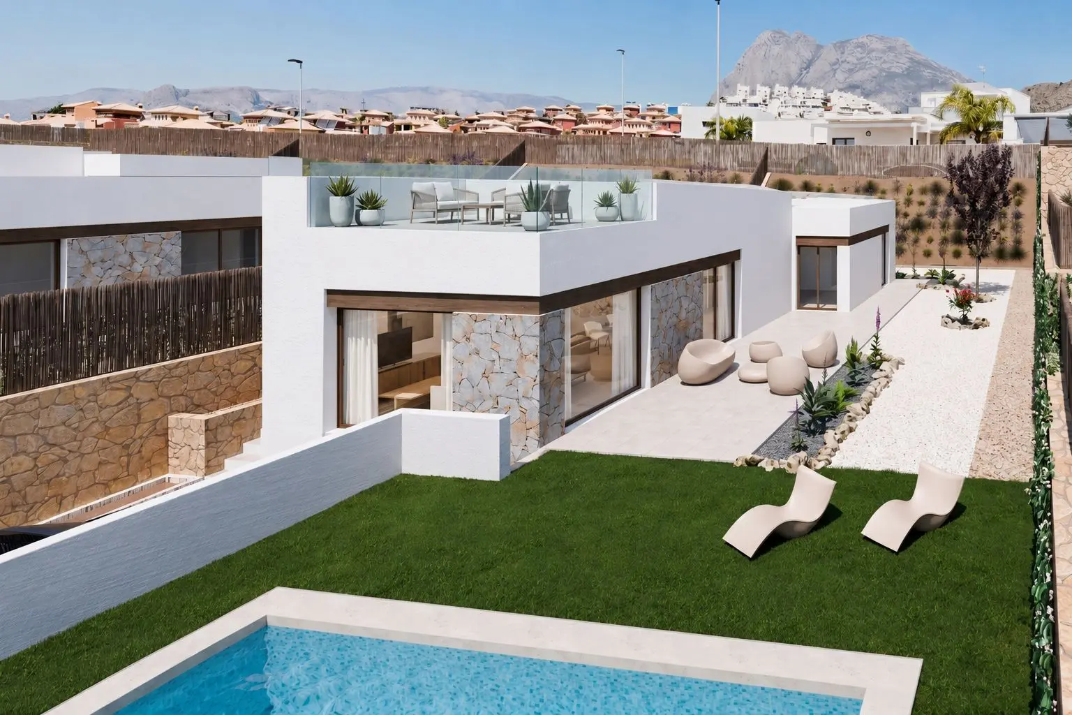 Villa Of 128 M² In Finestrat, Spain