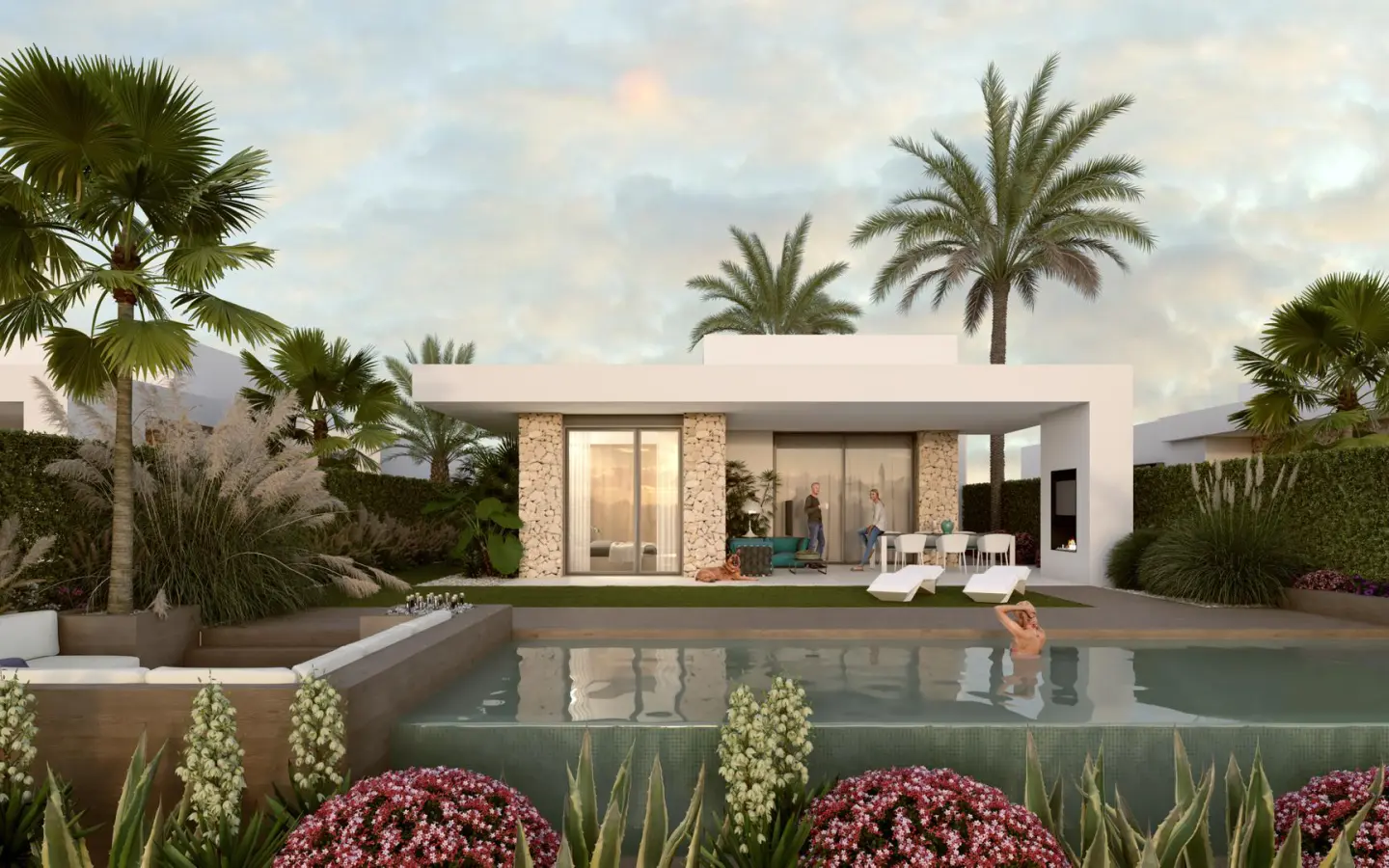 Villa Of 139 M² With No Specific Features In Algorfa