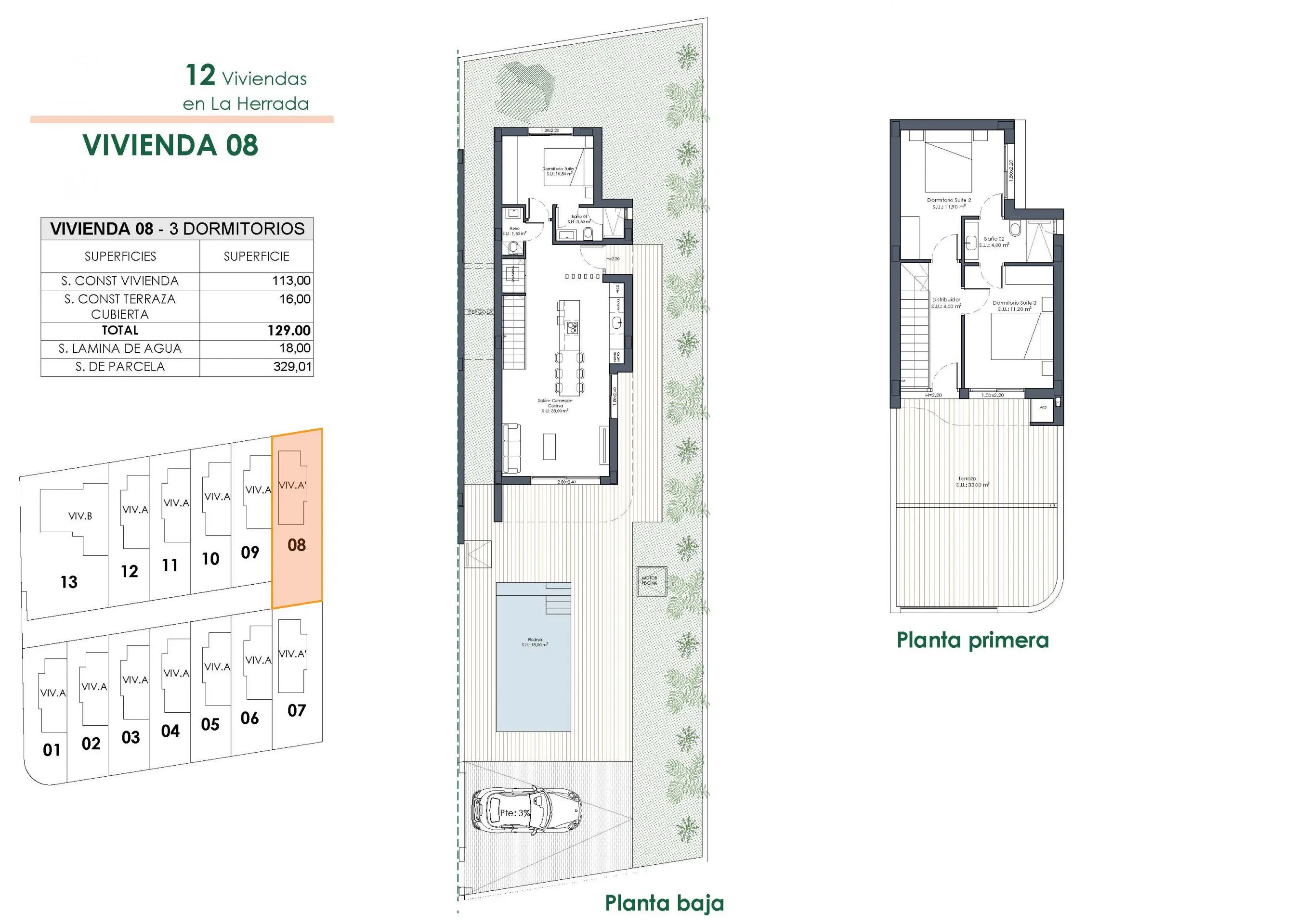 Villa Of 129 M² In Los Montesinos, Spain