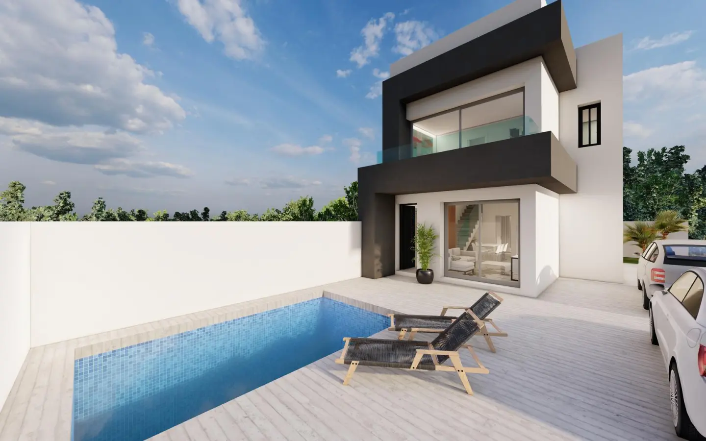 3-bedroom Villa In Almoradi, Spain (134 M²)