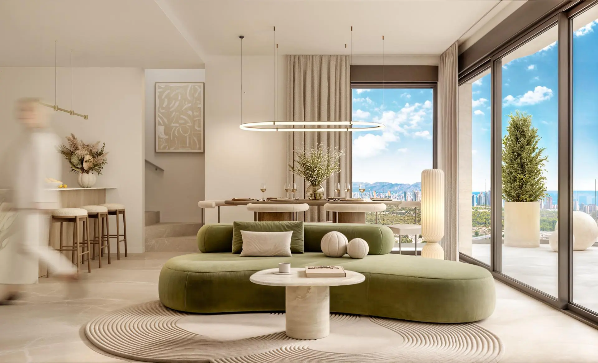 Apartment Of 122 M² In Finestrat