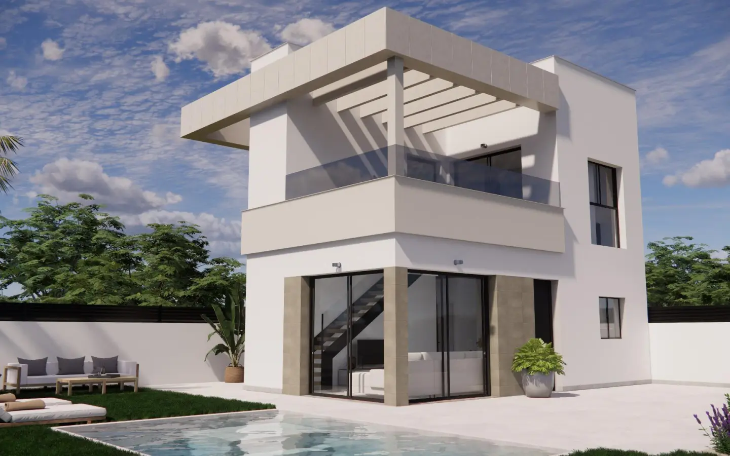 3-bedroom Villa In Orihuela, Spain (95 M²)