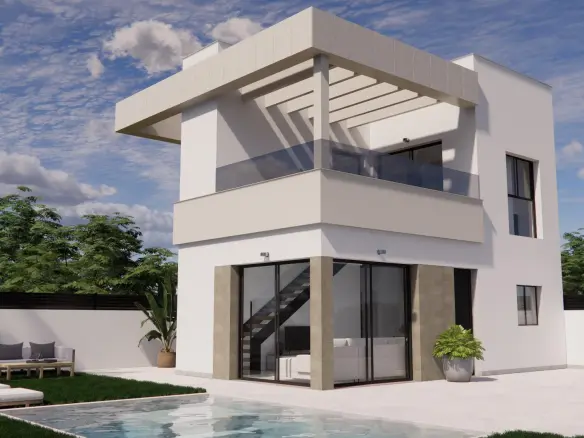 3-bedroom Villa In Orihuela, Spain (95 M²)
