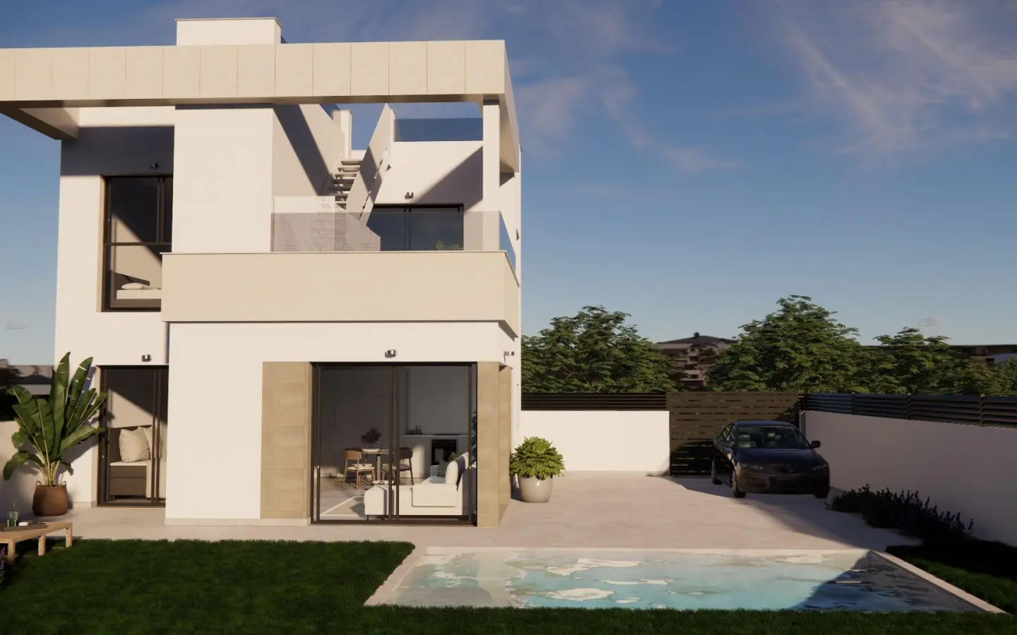 3-bedroom Villa In Orihuela, Spain (95 M²)