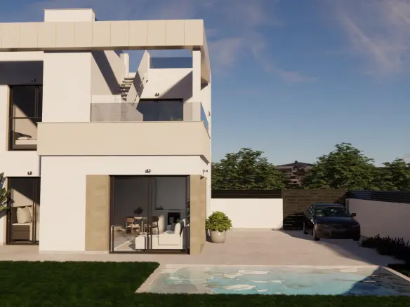 3-bedroom Villa In Orihuela, Spain (95 M²)
