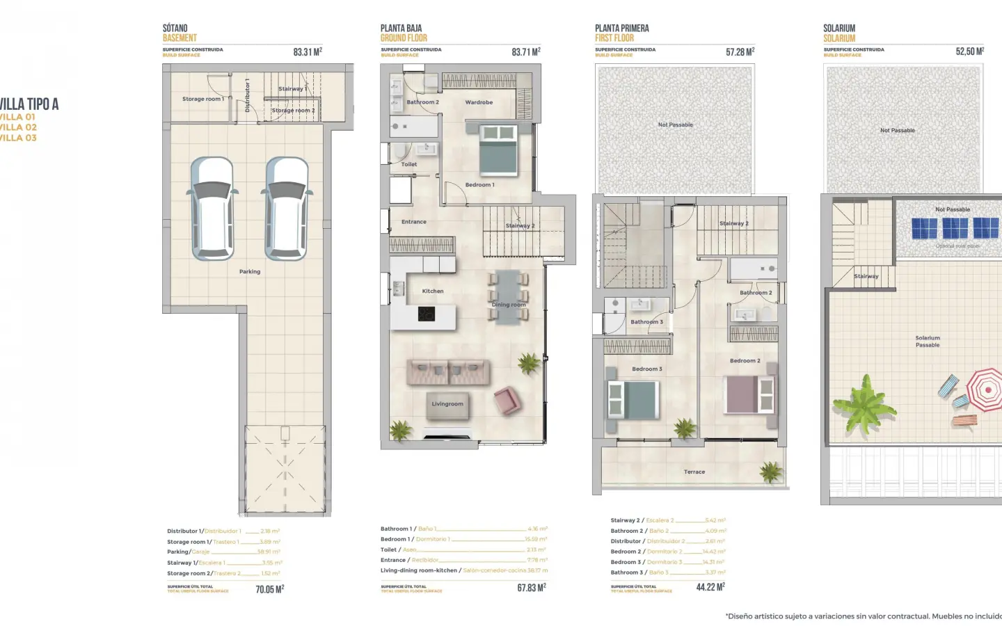 3-bedroom Villa In Finestrat, Spain (141 M²)