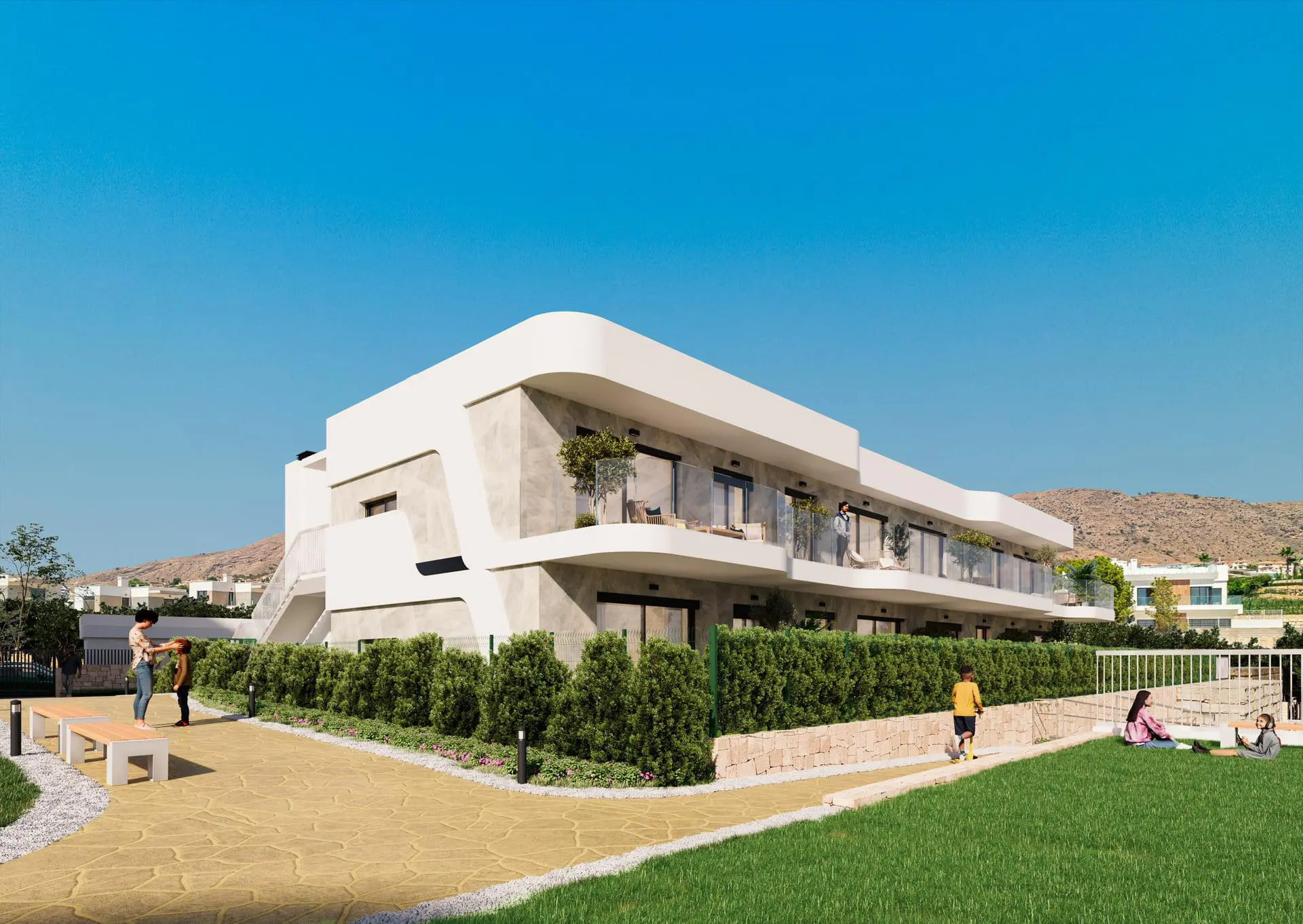 Apartment Of 122 M² In Finestrat