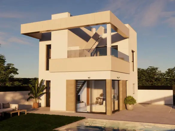 3-bedroom Villa In Orihuela, Spain (95 M²)