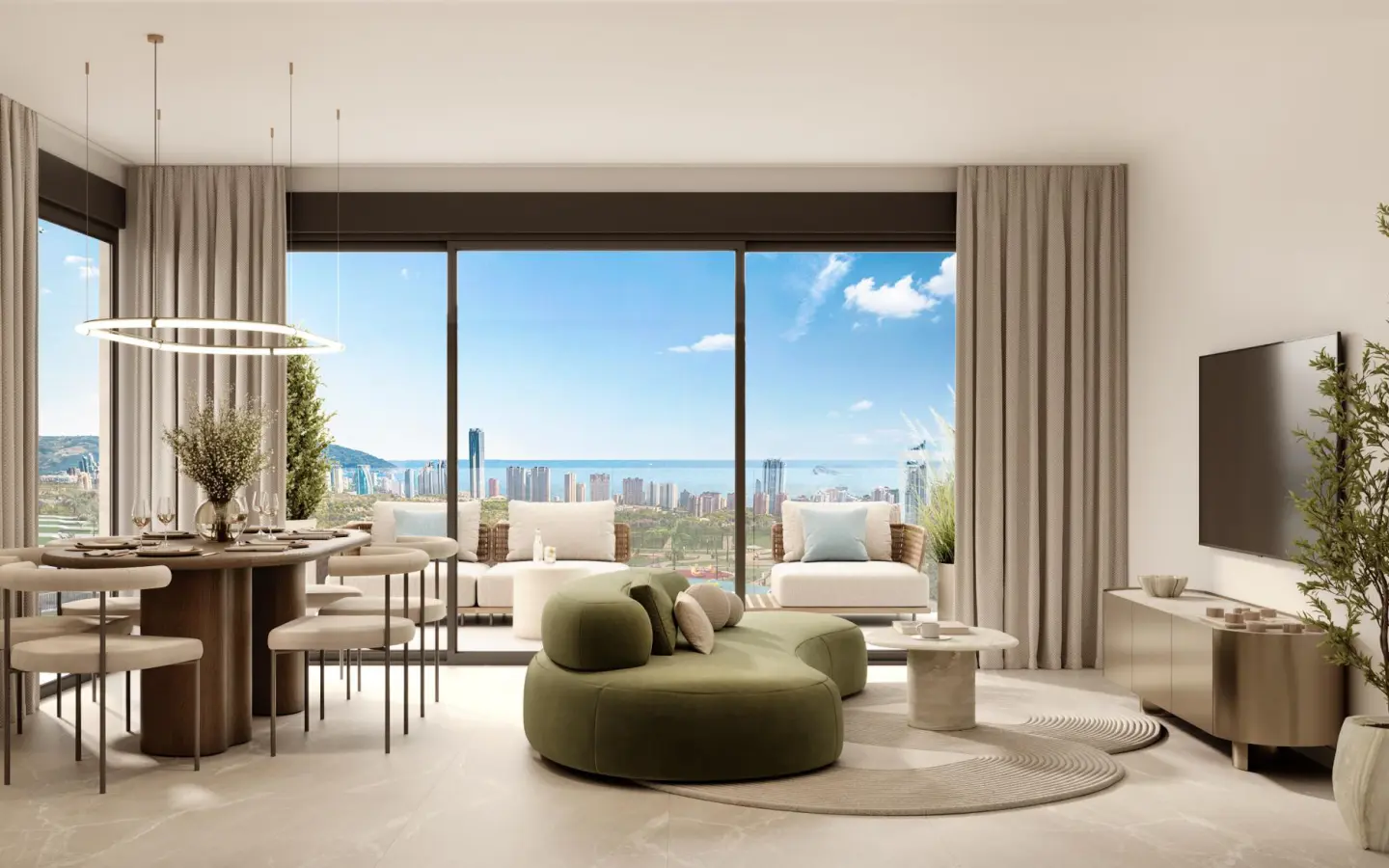 3-bedroom Apartment In Finestrat, Spain (122 M²)