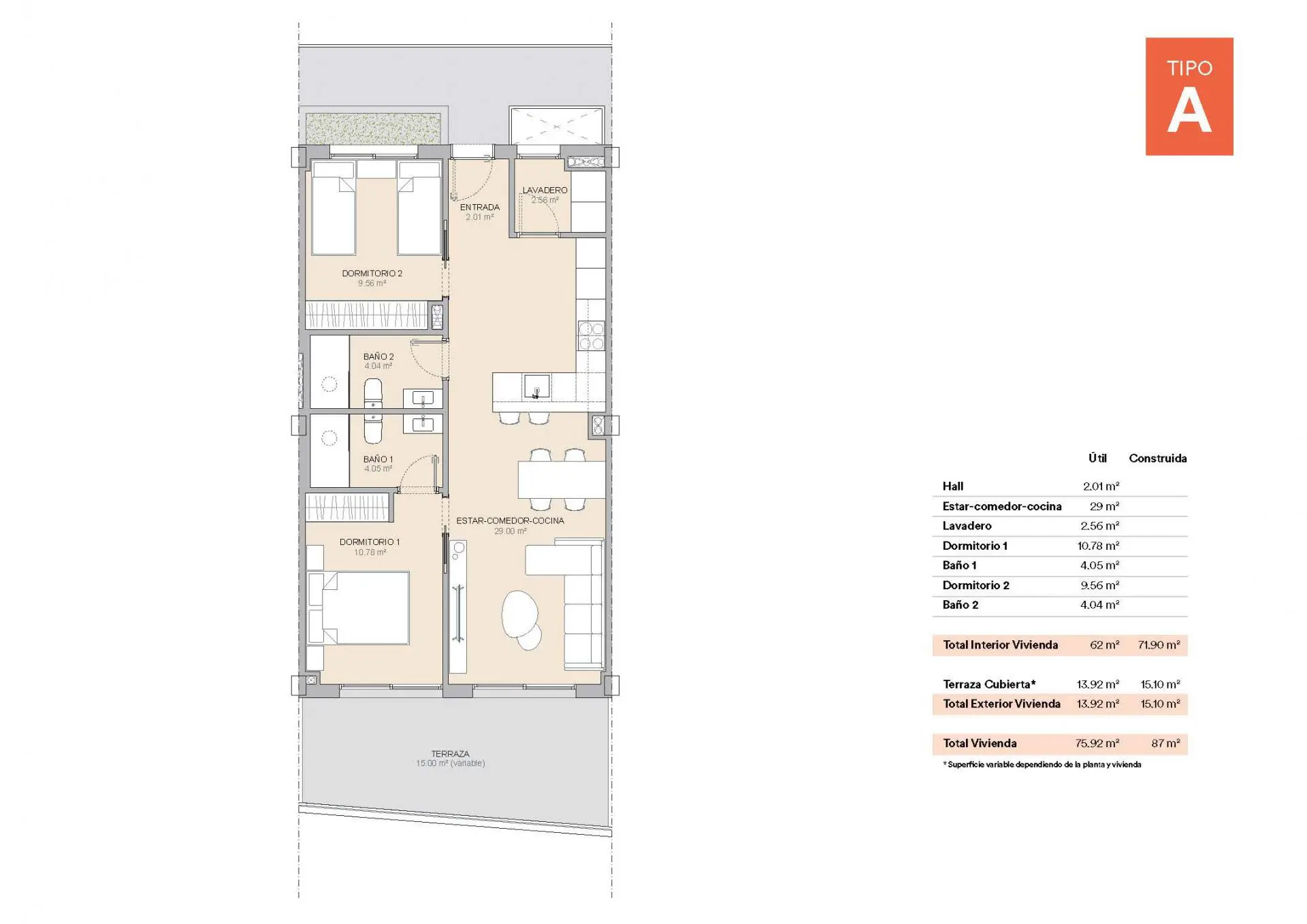 Apartment Of 71 M² In La Nucía, Spain