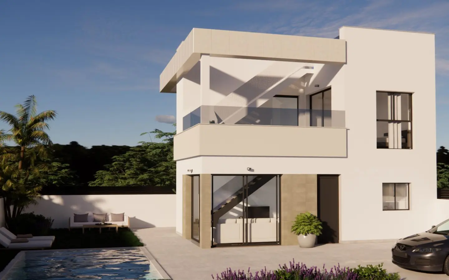 3-bedroom Villa In Orihuela, Spain (95 M²)