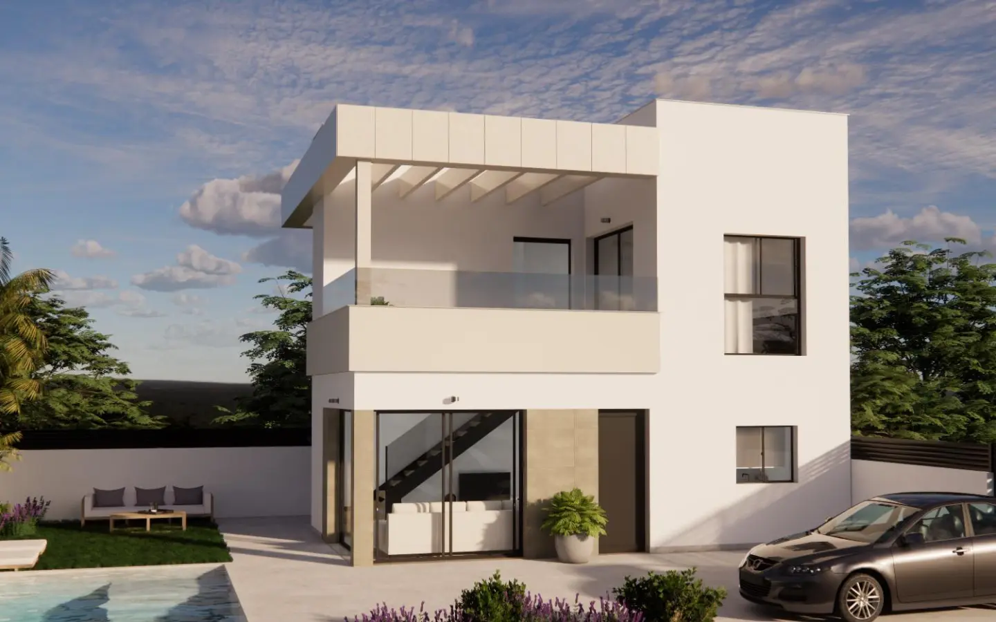 3-bedroom Villa In Orihuela, Spain (95 M²)