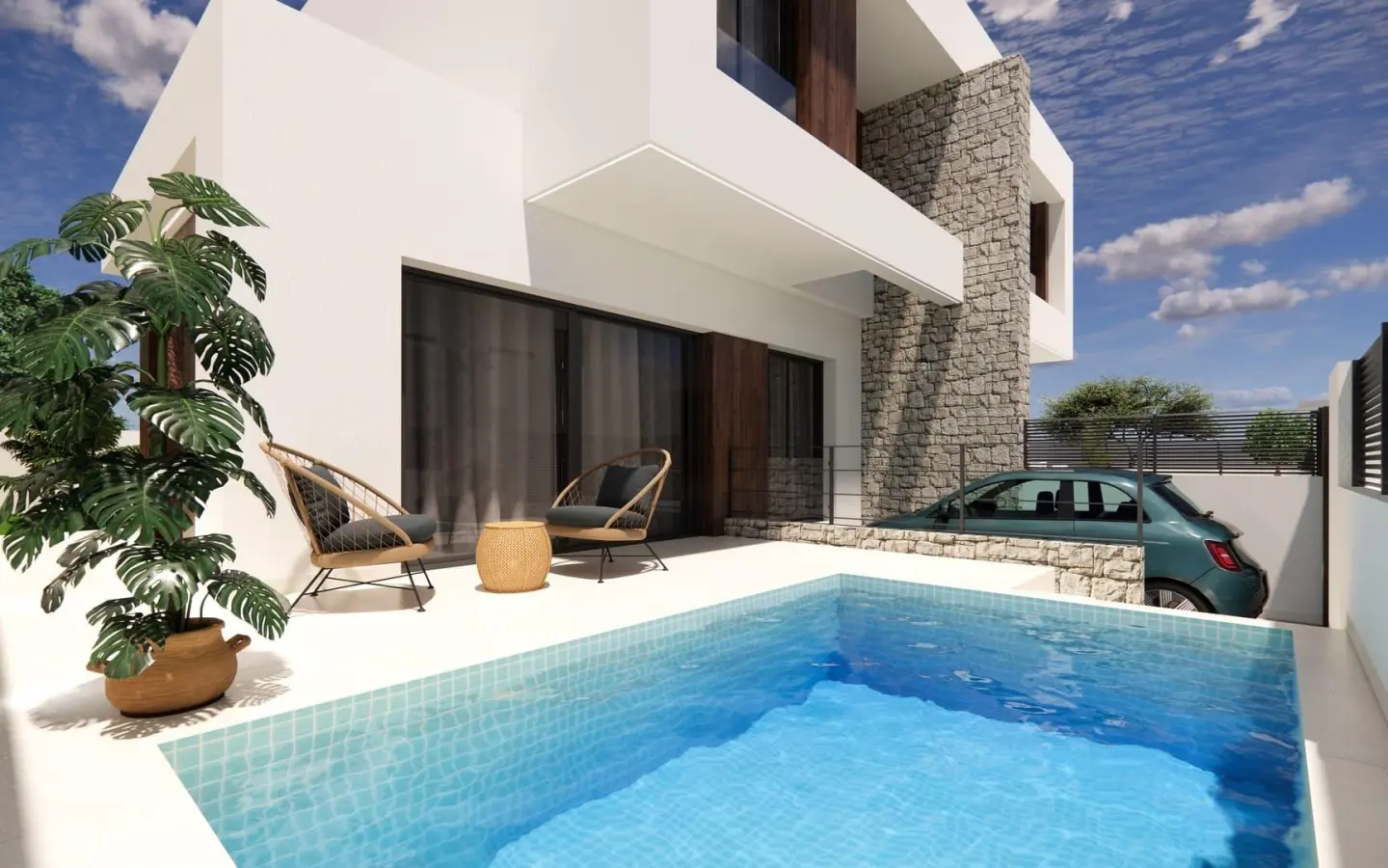 3-bedroom Villa In Dolores, Spain (187 M²)