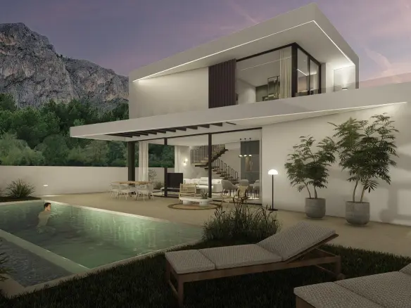 3-bedroom Villa In Polop, Spain (311 M²)