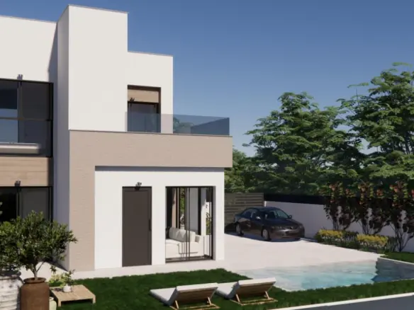 3-bedroom Villa In Orihuela, Spain (92 M²)