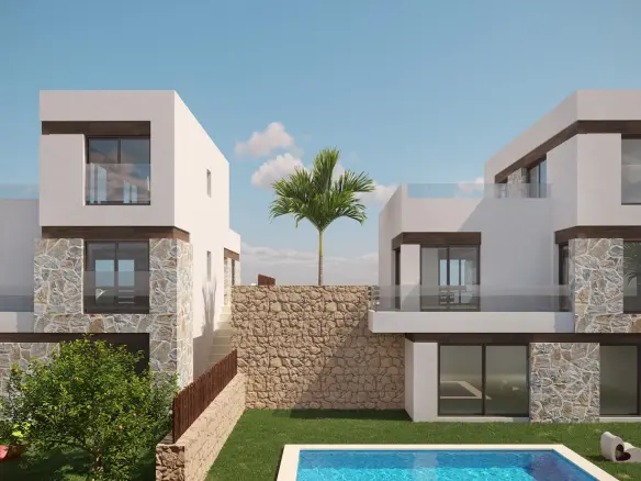 3-bedroom Villa In Finestrat, Spain (128 M²)
