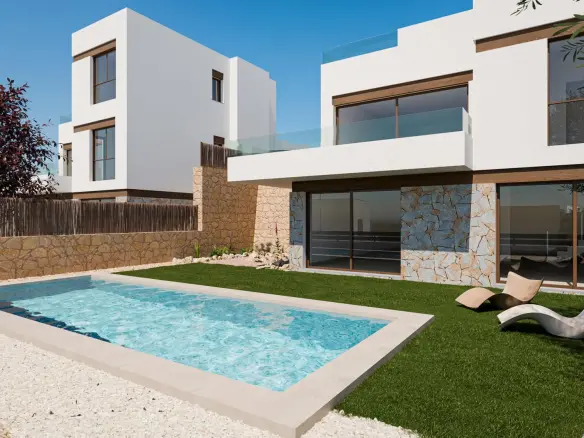3-bedroom Villa In Finestrat, Spain (128 M²)