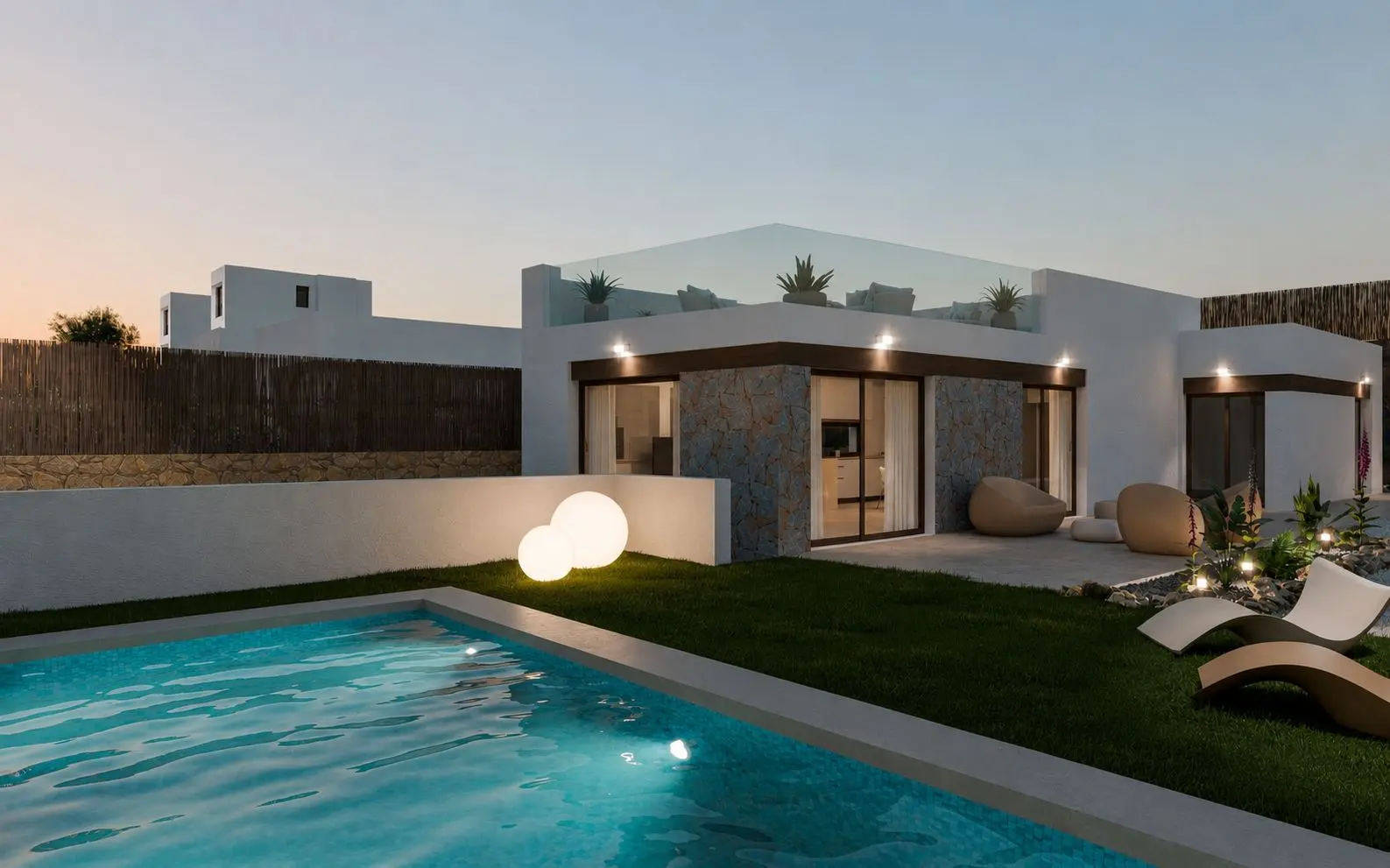 Villa Of 128 M² In Finestrat, Spain