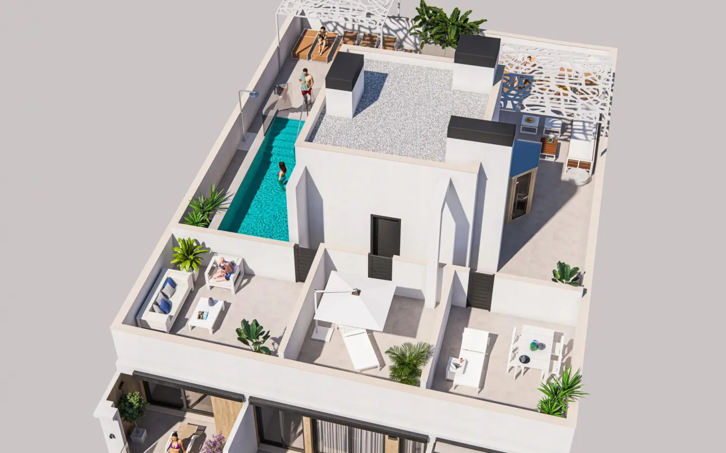 Penthouse Of 118 M² In Torrevieja, Spain