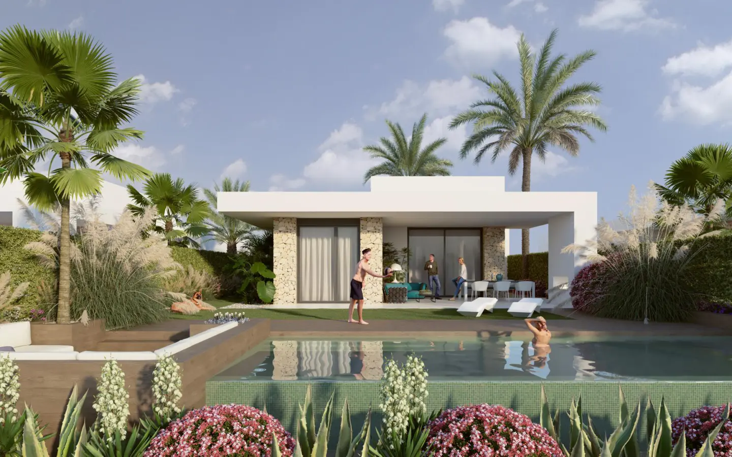 Villa Of 139 M² With No Specific Features In Algorfa