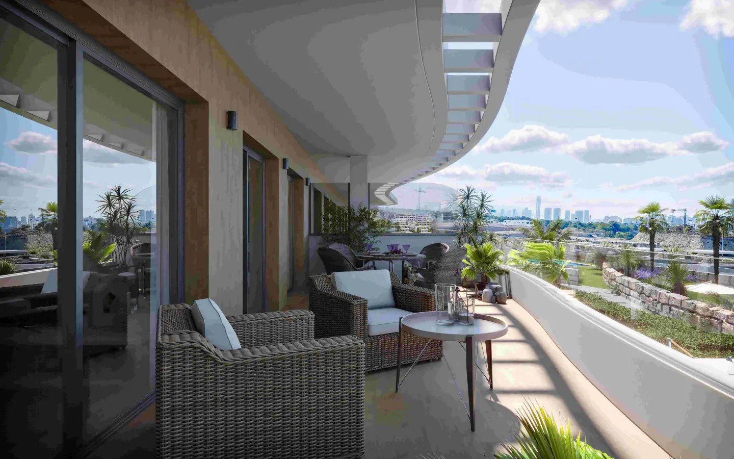 Penthouse Of 103 M² With Sea Views In Finestrat, Spain