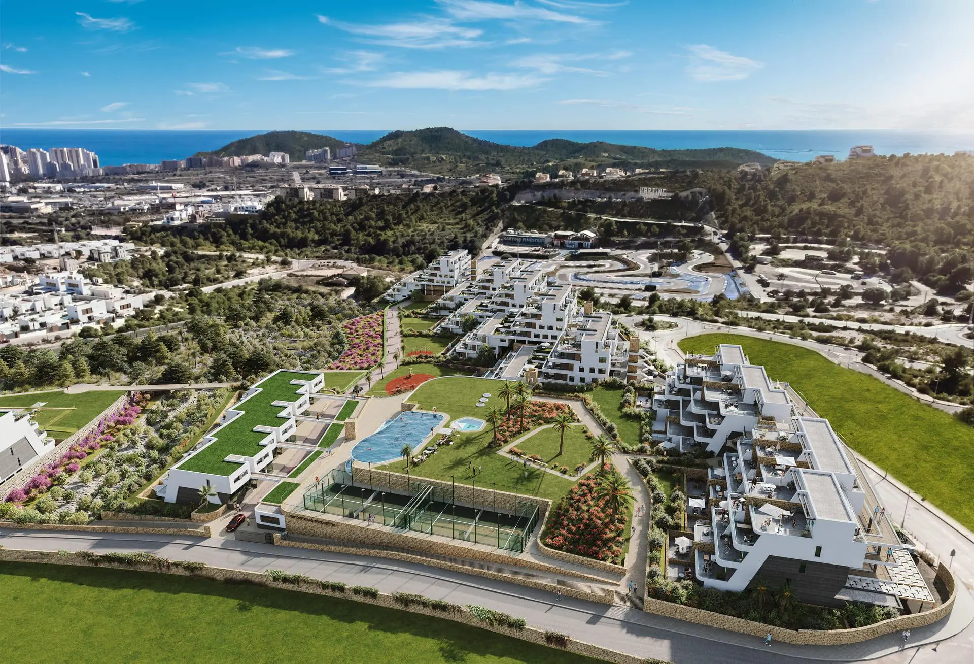 Penthouse Of 230 M² In Finestrat, Spain