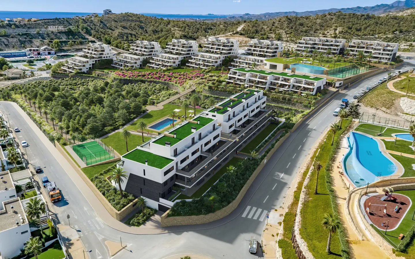 Penthouse Of 251 M² In Finestrat, Spain