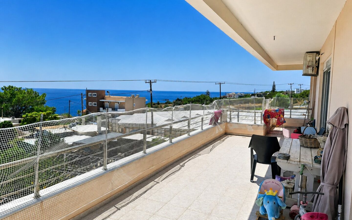 Large 3-level Seaview Property With 3 Independent Apartments – Achlia, Ierapetra
