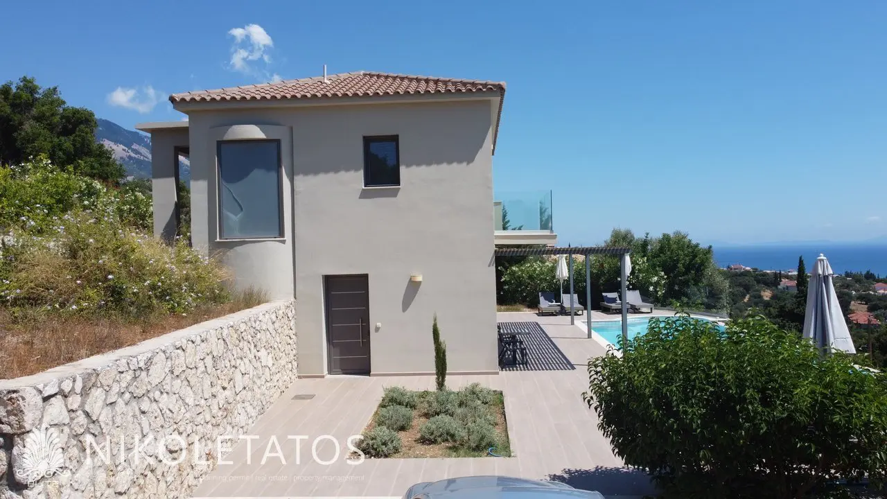 Villa Of 120 M² With Sea View In Trapezaki, Greece
