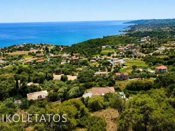 Villa Of 120 M² With Sea View In Trapezaki, Greece