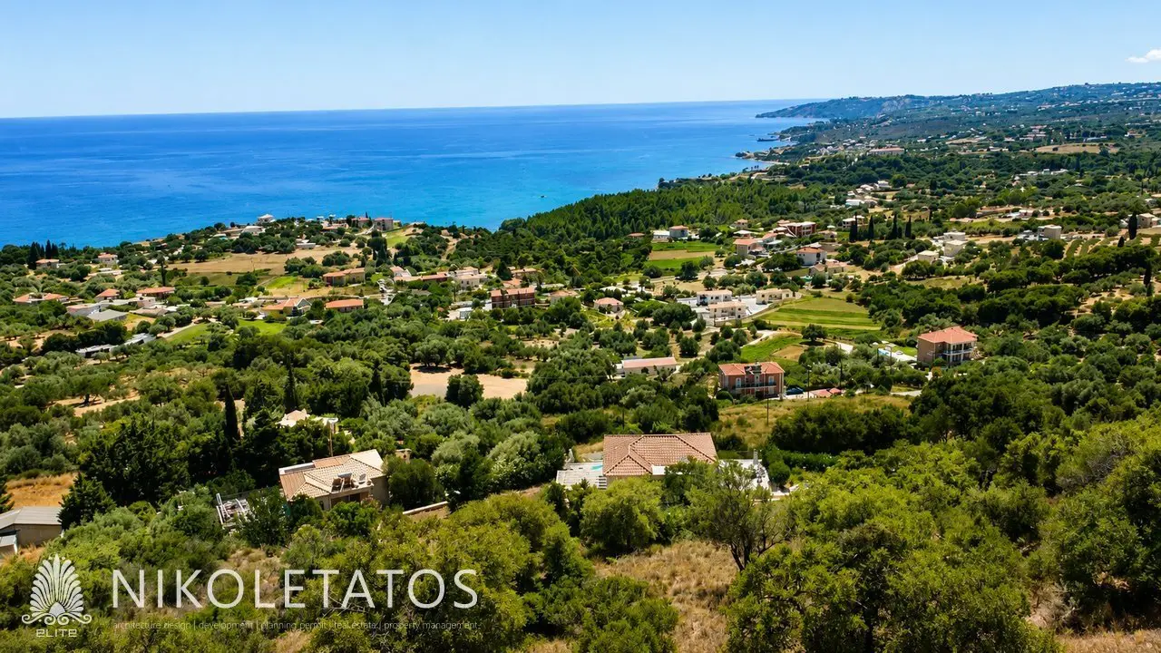 Villa Of 120 M² With Sea View In Trapezaki, Greece