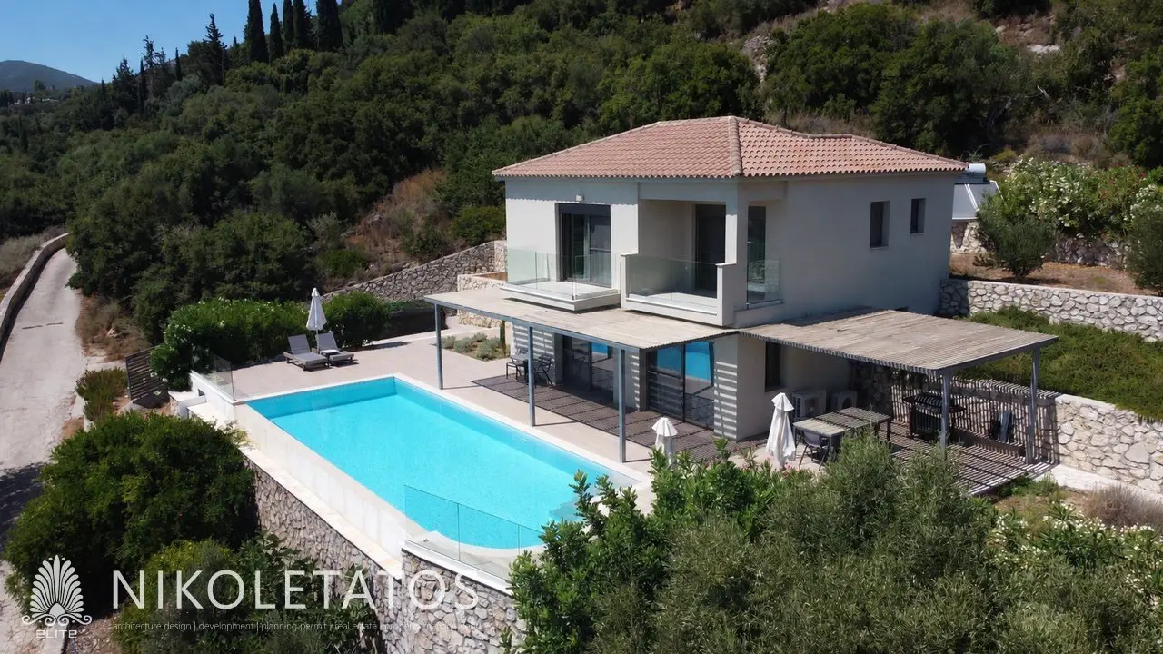 Villa Of 120 M² With Sea View In Trapezaki, Greece