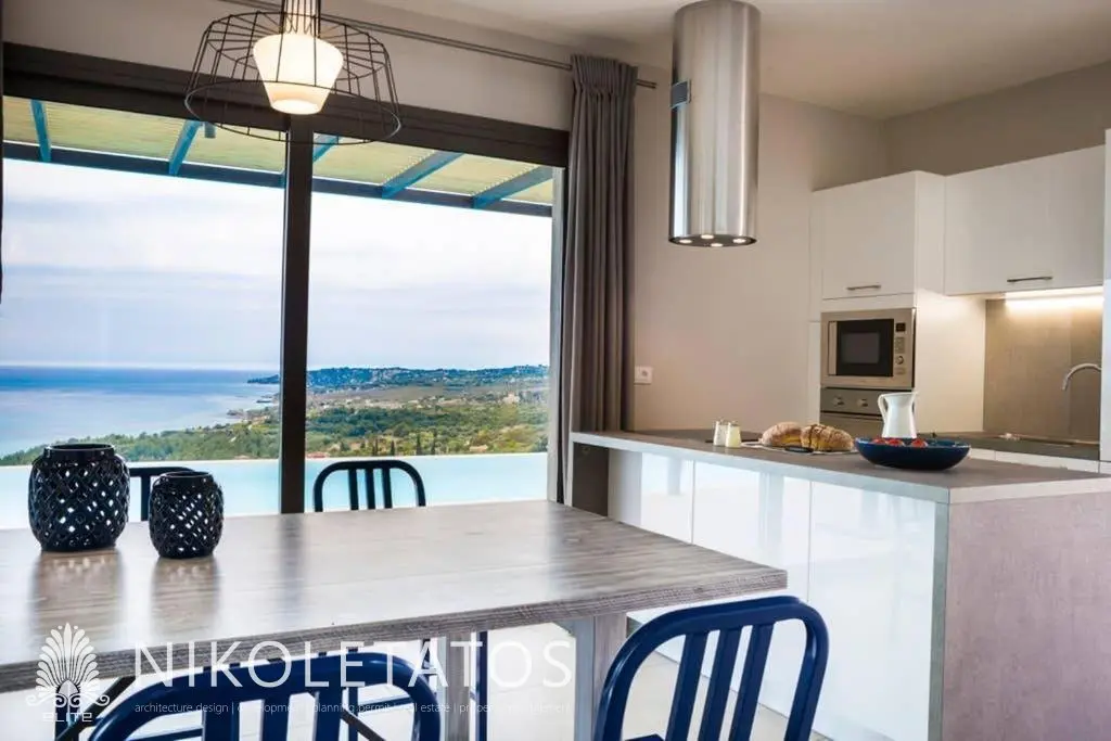 Villa Of 120 M² With Sea View In Trapezaki, Greece