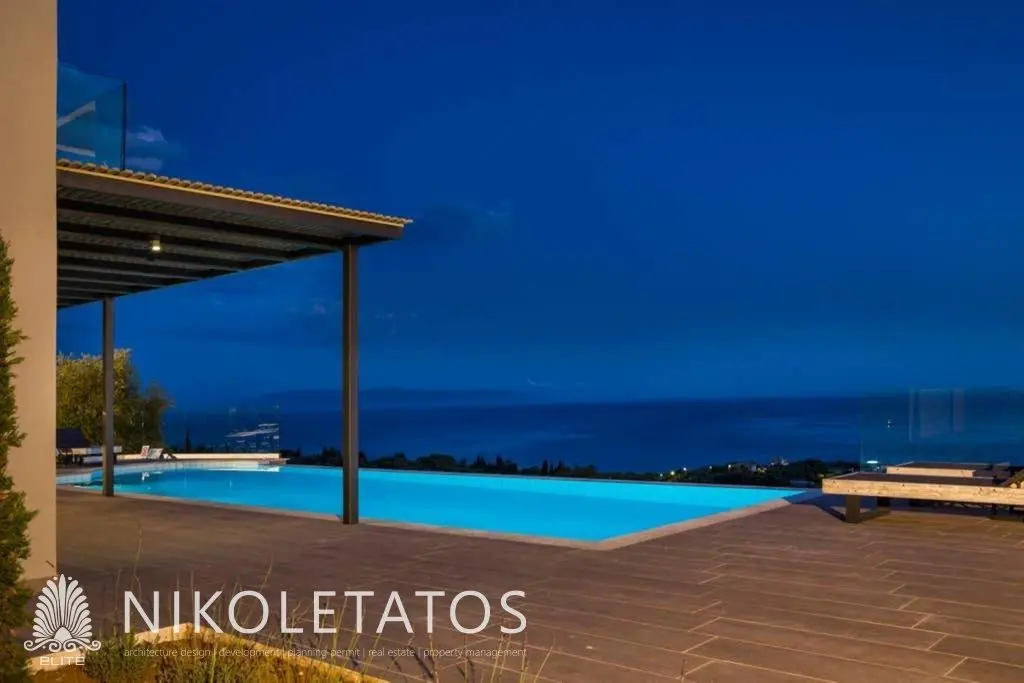 Villa Of 120 M² With Sea View In Trapezaki, Greece