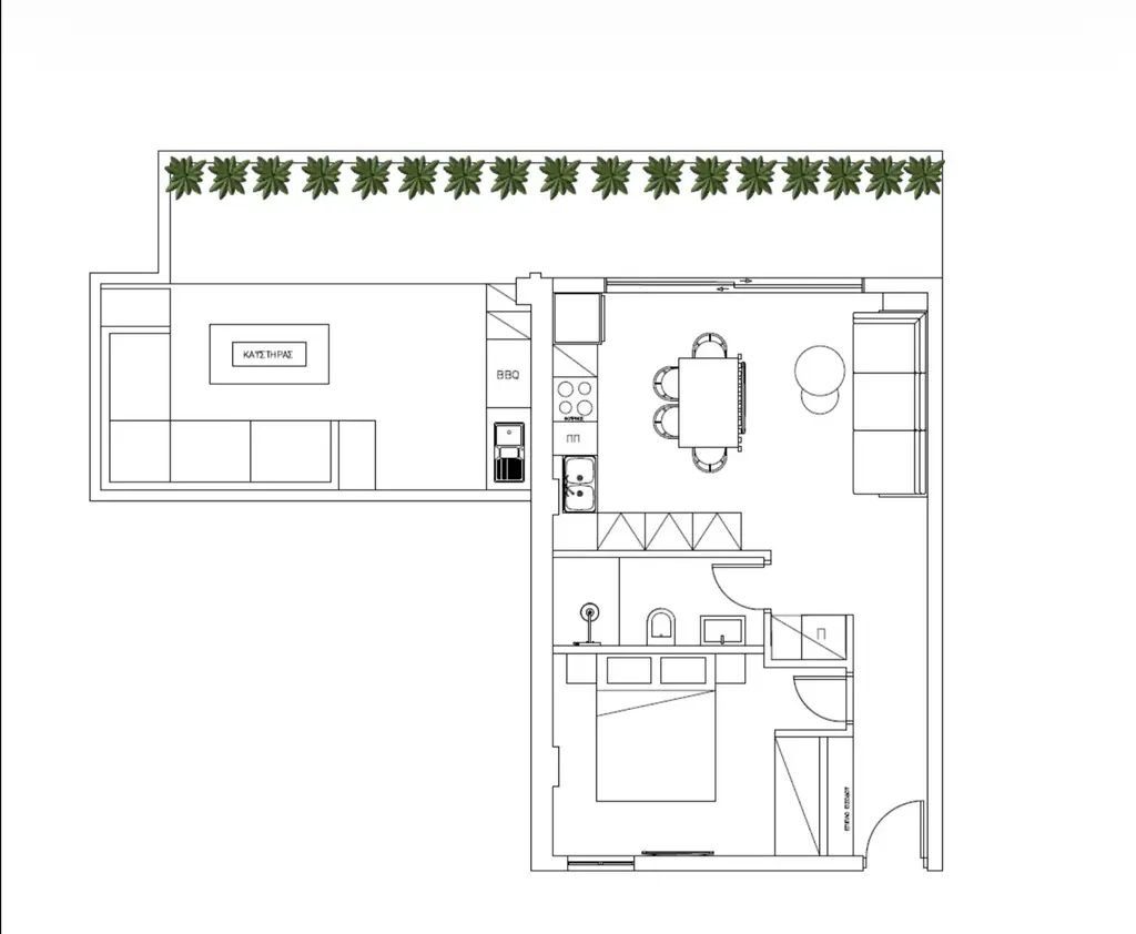 Flat Of 45 M² In Athens